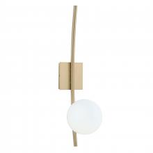  9681-SB-OP - Perch 24'' High 1-Light Sconce - Satin Brass