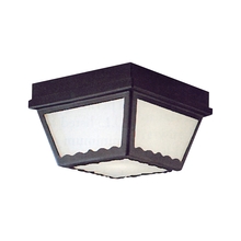  SL7597 - Thomas - Outdoor Essentials 9.5'' Wide 2-Light Outdoor Flush Mount - Black