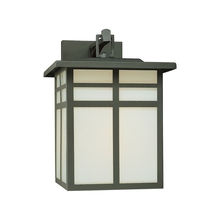  SL90077 - Thomas - Mission 12.5'' High 1-Light Outdoor Sconce - Black